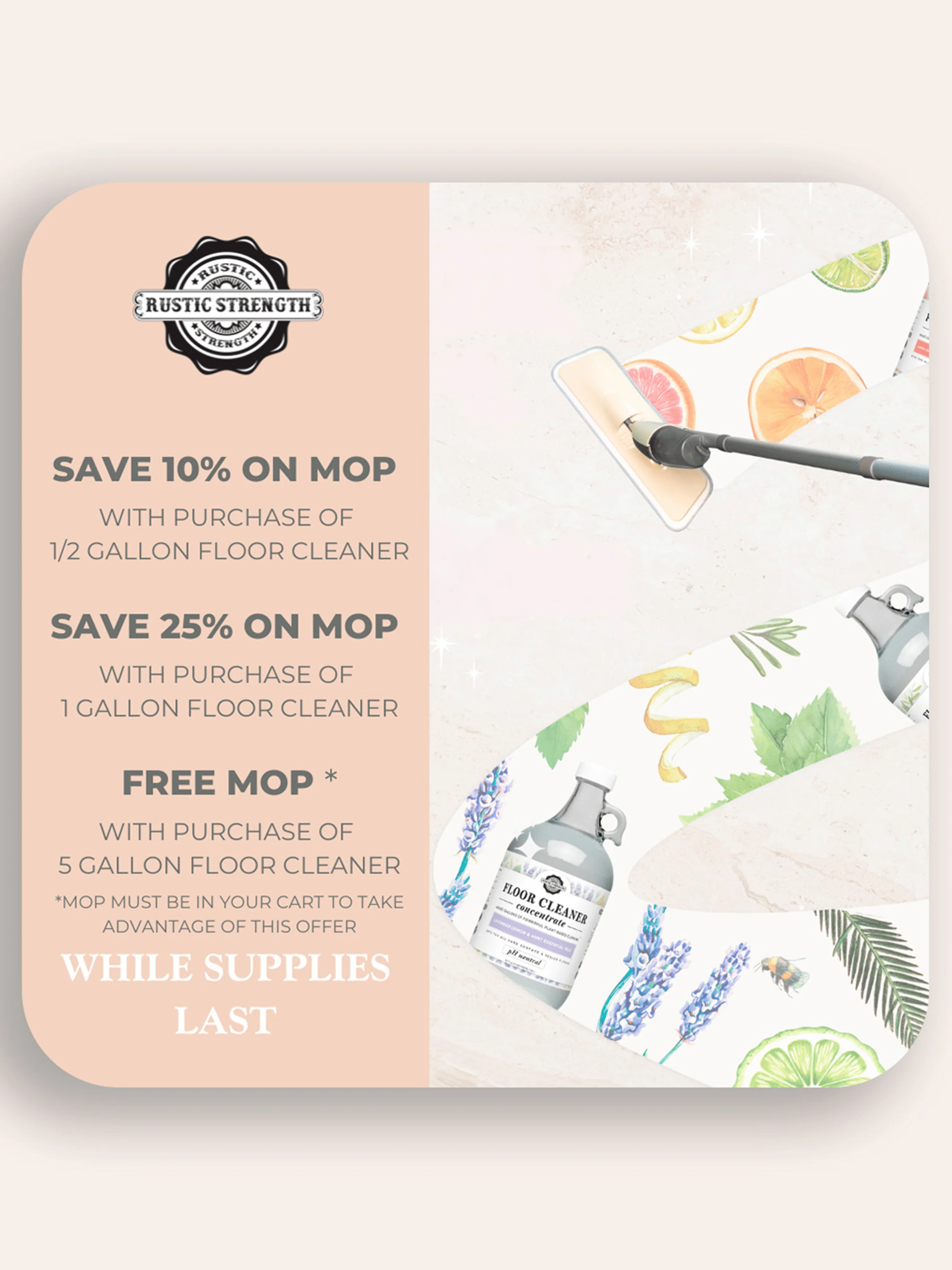 Floor Cleaner Concentrate | Lavender, Lemon & Mint - Image 4