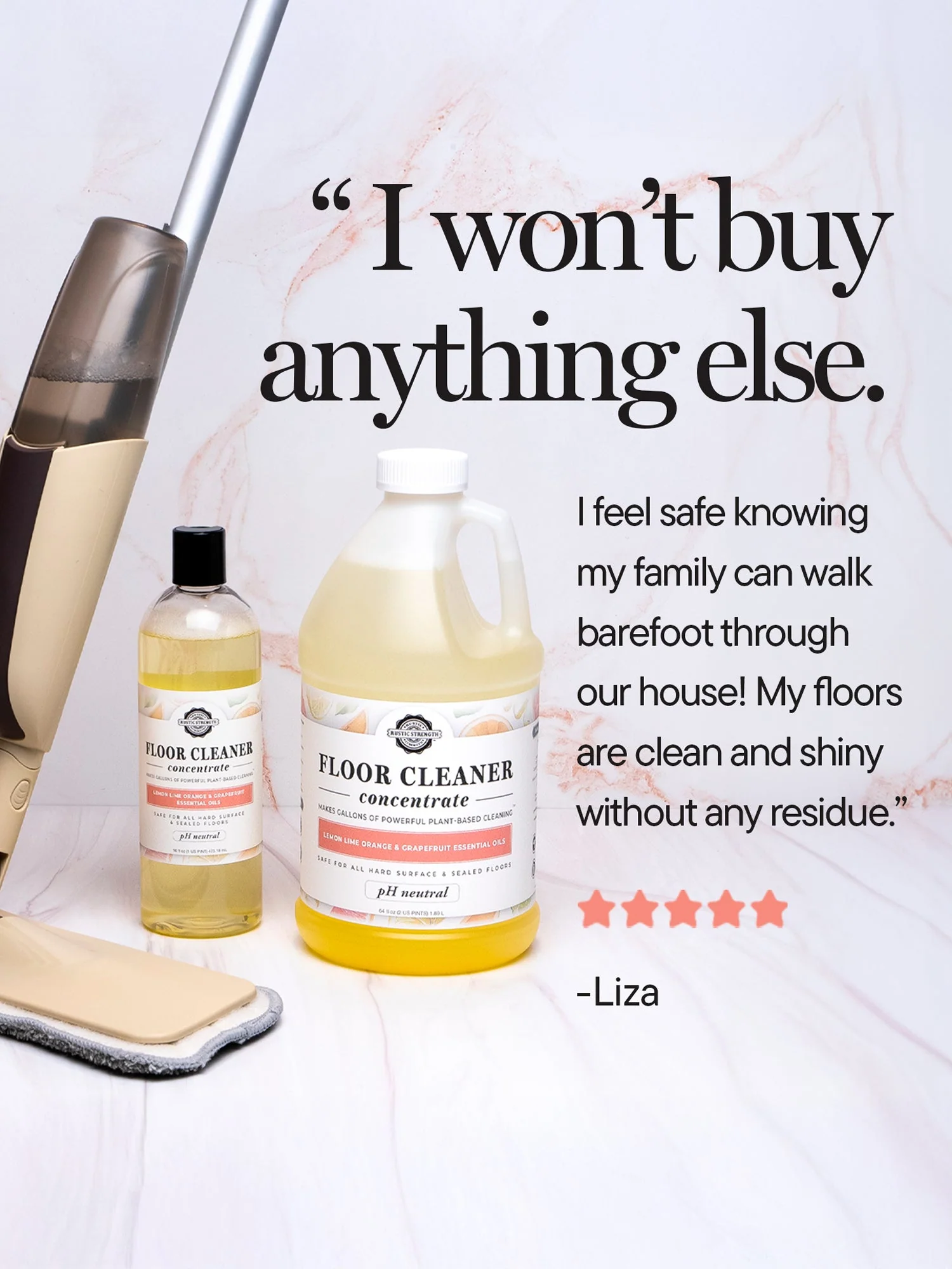Floor Cleaner Concentrate | Lavender, Lemon & Mint - Image 9